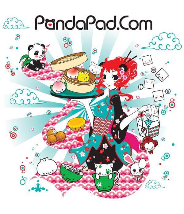 pandapad-characters